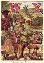 The Nursery Alphabet, W, X, Y, Z